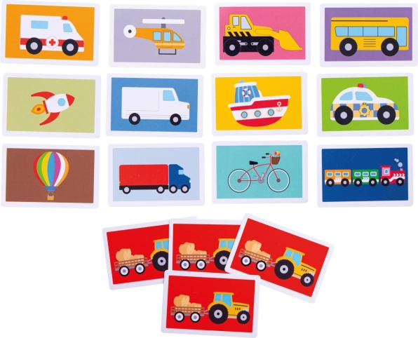 Kartenspiel Snap! Verkehr – BIGJIGS TOYS