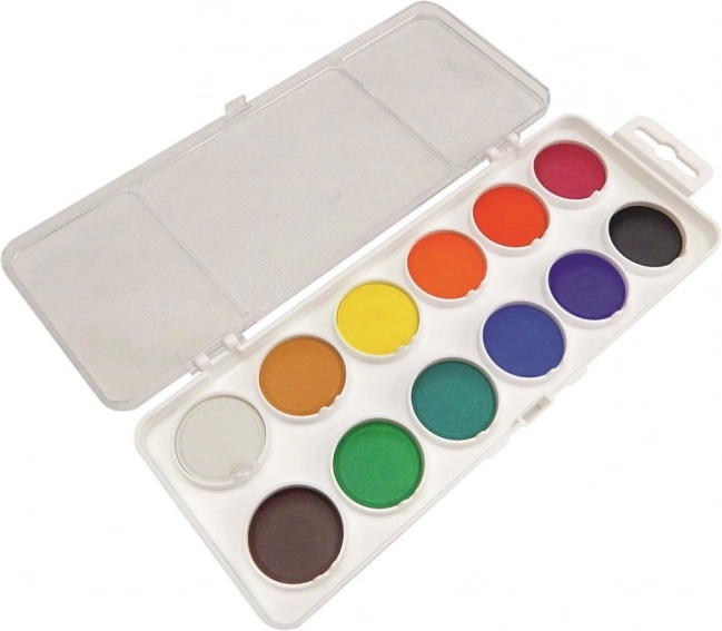 Wasserfarben KOH-I-NOOR 12 Farben Ø 30 mm