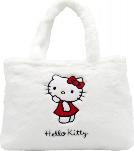 Große Plüschtasche Hello Kitty