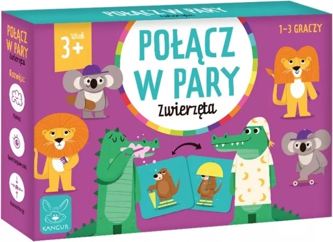 Pexeso Tiere – Paare finden