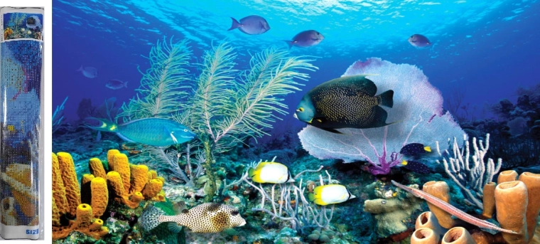 Diamantmalerei Ozean 80x40 cm