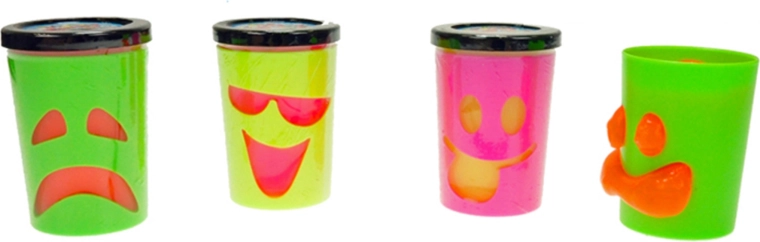 Emoji-Becher für extra Spaß