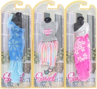 Puppenkleidchen aus der Kollektion SARIEL – Farbmix, 1 Stk.