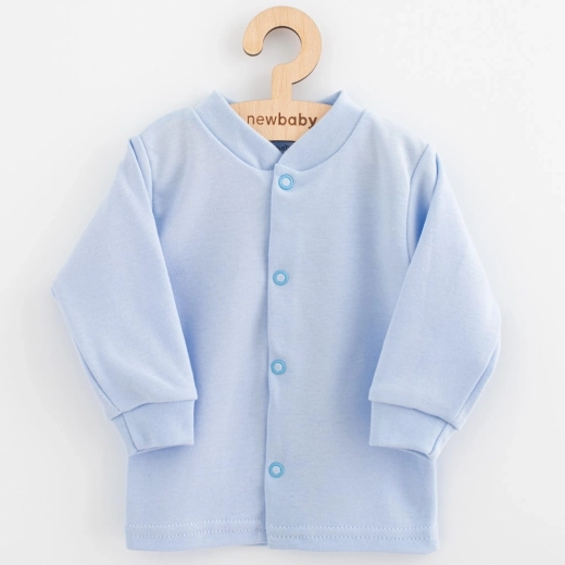 Babyjacke aus Baumwolle New Baby Happy Elephant blau 68