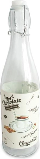 Glasflasche mit Bügelverschluss TORO 540 ml Café Bistro