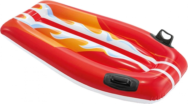 Aufblasbares Brett mit Griffen für Kinder Rot INTEX