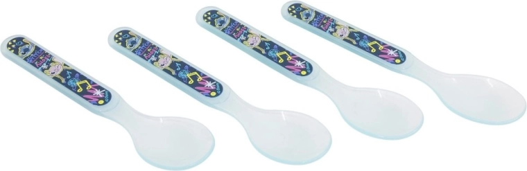 Stor Set Kinderlöffel Stitch (4 Stk.)