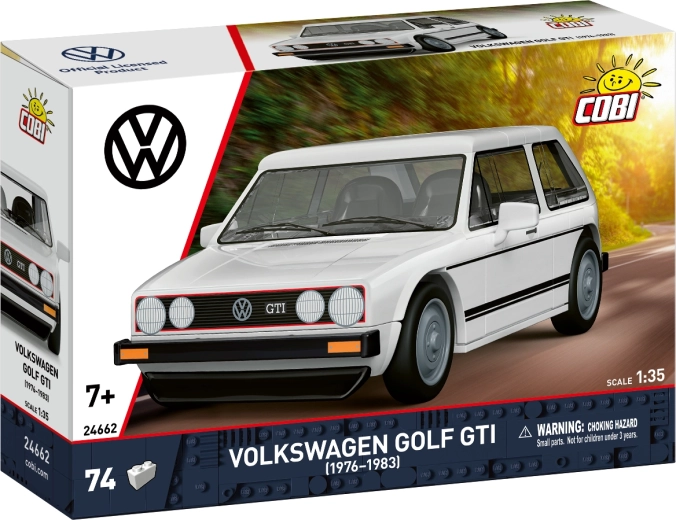 Cobi Volkswagen Golf GTI 1976–1983 Baukasten 1:35 (74 Teile)