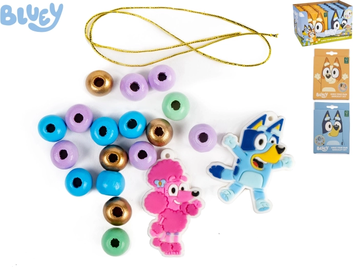 Bluey Set zur Herstellung von Armbändern und Halsketten