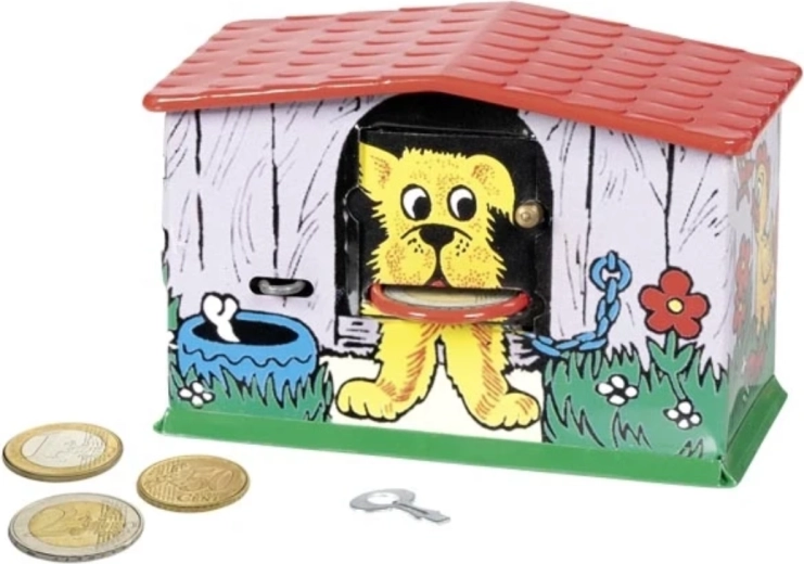 Praktischer Münzschlitz und Verschluss