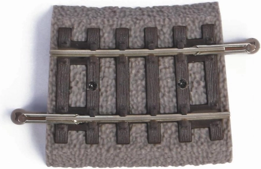 Piko gebogene Schiene R1 7,5° mit Bettung H0