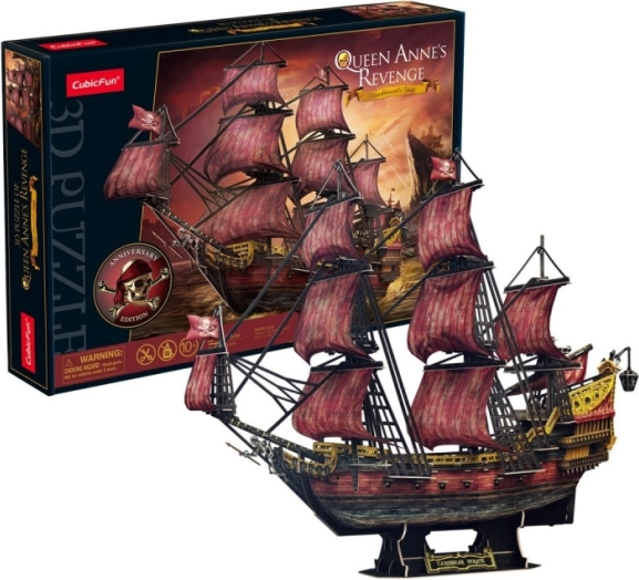 3D-Puzzle Queen Anne’s Revenge – 391 Teile