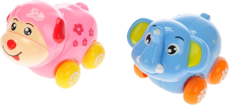 Schwungrad für einfaches „Push-and-go“-Spielen