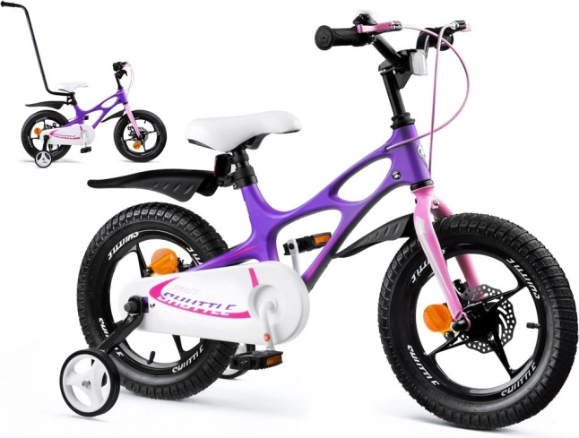 Kinderfahrrad 14" RoyalBaby Space Shuttle – Lila