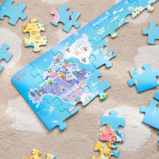 Spielerisches Lernen mit der Weltkarte
