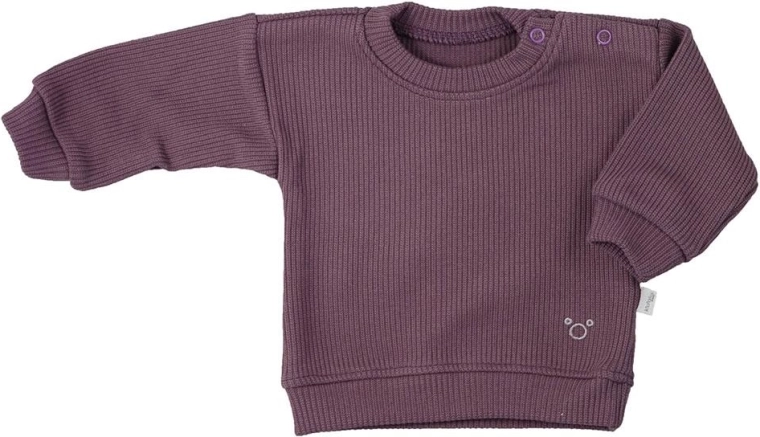 KOALA Pure Baby-T-Shirt, violett – 62 (3–6 m)