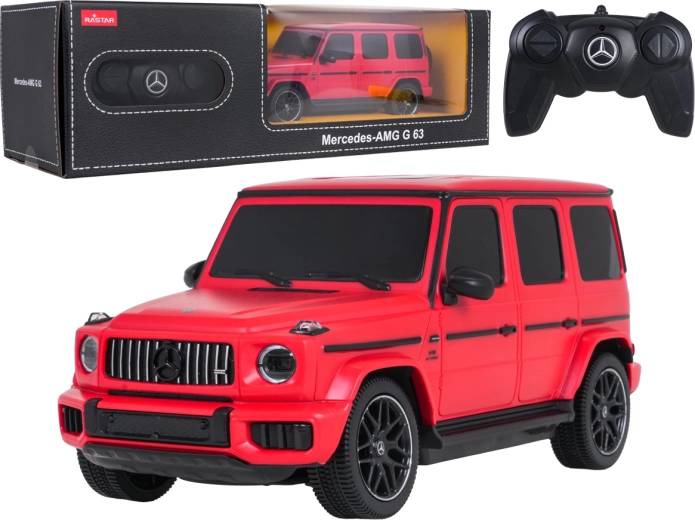 Ferngesteuertes Auto Mercedes-AMG G63 RASTAR – Rot