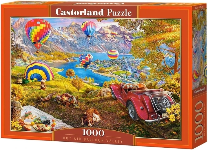 Castorland Puzzle Tal der Heißluftballons 1000 Teile