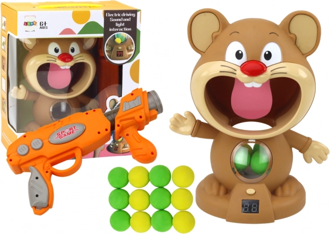 Hamster-Schießspiel Handgun Balls