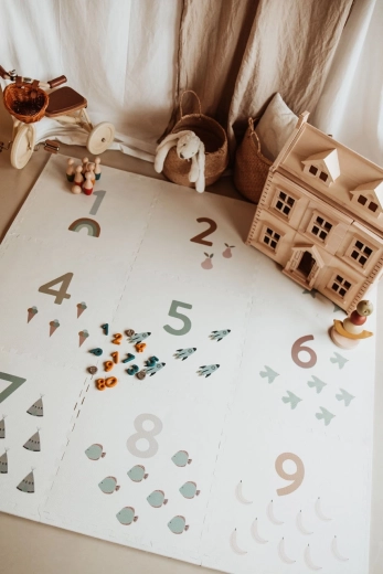 Beidseitiges Numbers-Motiv für mehr Spielmöglichkeiten