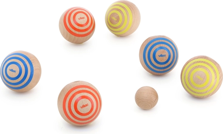 Vilac Holz-Pétanque mit Ringen