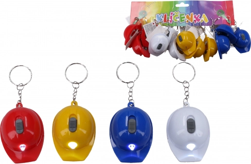 Schlüsselanhänger Mütze mit Flaschenöffner und Licht