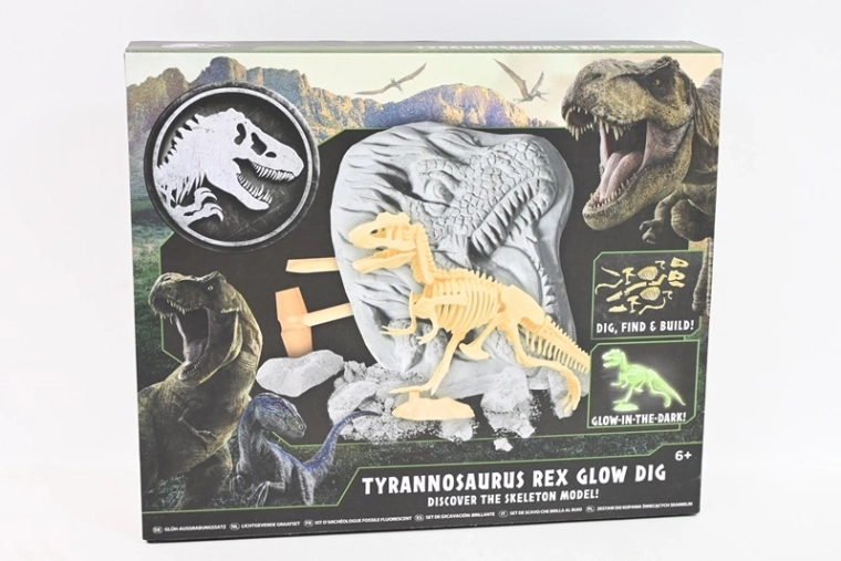 Jurassic World Kleiner Paläontologe – Ausgrabung eines im Dunkeln leuchtenden T-Rex-Skeletts