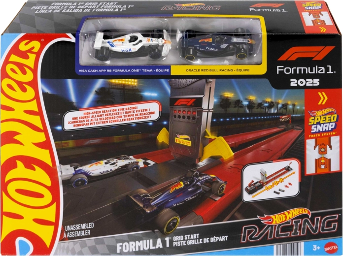 2 lizenzierte F1-Formelwagen + Speed-Snap-System