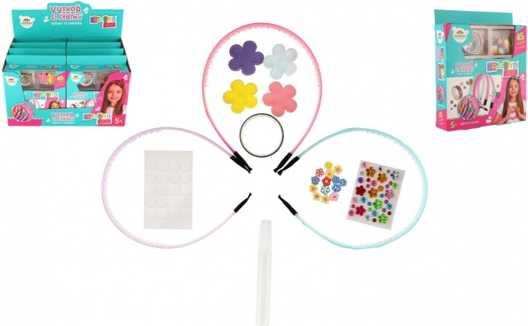 Kreativset zur Herstellung von Haarreifen für Kinder