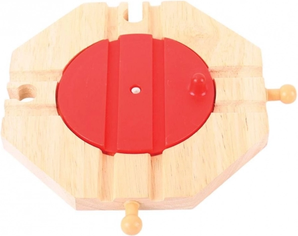 Drehscheibe mit 4 Ausfahrten Bigjigs Rail