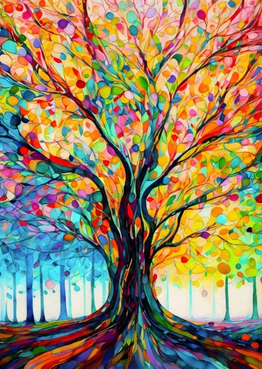 Enjoy Puzzle Baum der Freude 1000 Teile