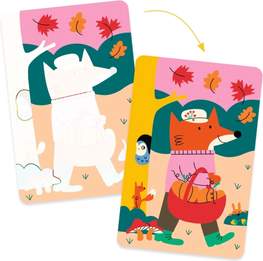 Robuste Karten mit abgerundeten Ecken für kleine Hände