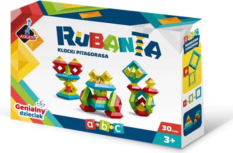 Rubanta Pythagoras-Würfel – Lernbausatz, 30 Teile