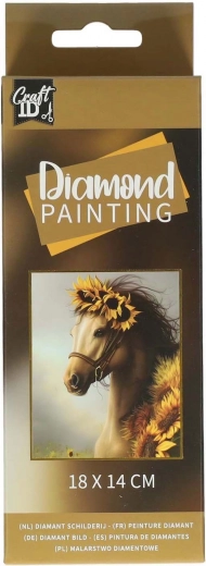 Diamantmalerei Pferd 14x18cm