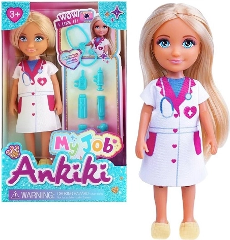 Doktorpuppe mit Arztzubehör