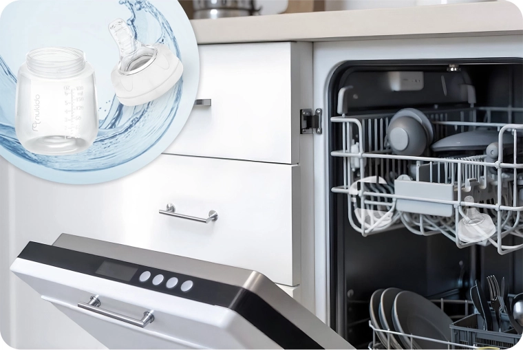 Einfache Reinigung und spülmaschinengeeignet