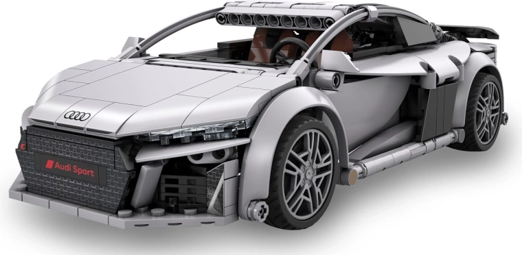 Markante sportliche Details des Audi R8