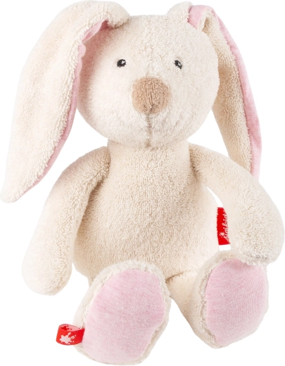 Sigikid Natural Friends Baumwoll-Häschen – erstes Schmusetier 28 cm