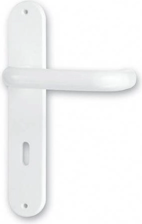 Türklinke Standard 72, weiß Kunststoff