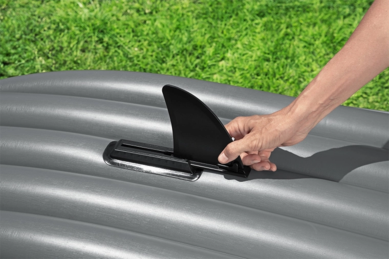 Bessere Spurführung dank abnehmbarer Finne