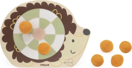 Zielscheibe in Igel-Form mit Bällen für Kinder - VIGA PolarB