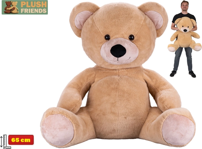 Plüschbär Plush Friends 65 cm beige