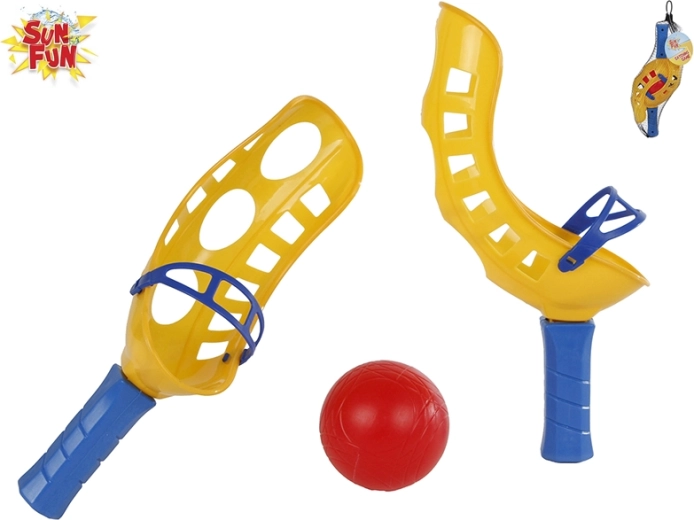 Sun Fun Fangkorb mit Ball – Wurf- und Fangspiel für Kinder