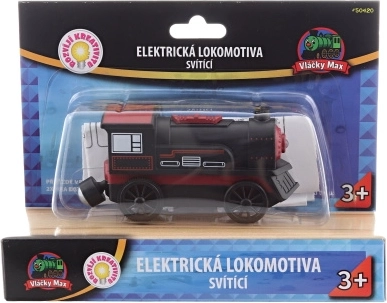 Vláčky Max elektrische Lokomotive, schwarz