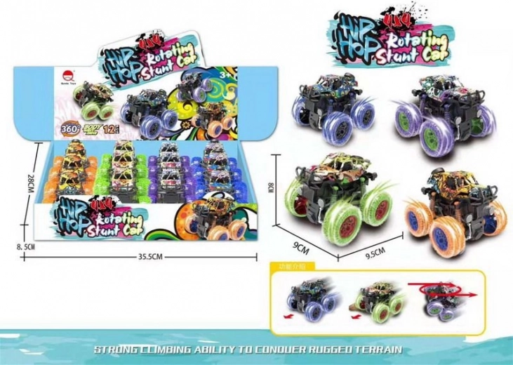 Geländewagen mit Schwungrad