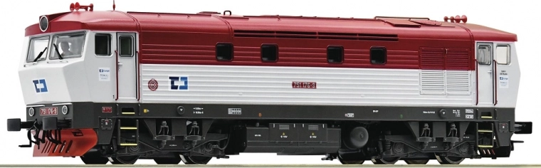 Roco Diesellokomotive 751 „Bardotka“ ČD Cargo, digital mit Sound (H0)