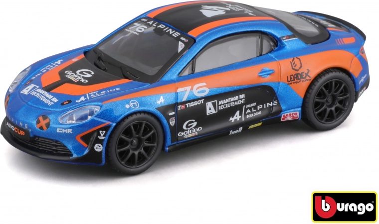 Metallmodellauto 1:43 Alpine A110 Cup Racing in Geschenkbox
