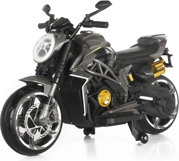 Elektrisches Kinder-Motorrad BABY MIX Calabre schwarz