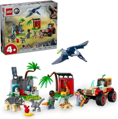 LEGO Jurassic World Rettungszentrum für kleine Dinosaurier