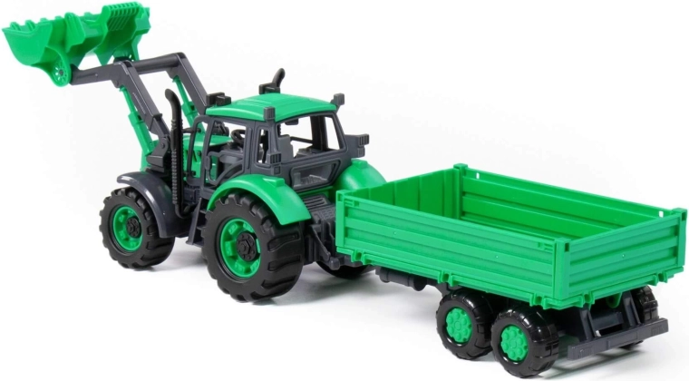 Funktionaler Lader und öffnende Motorhaube